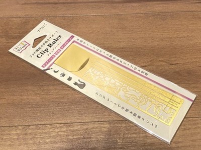 DESIGNPHIL MIDORI Lineal Clip Lineal Katzenmuster A 42291006 H140,5×B34×T1,5mm