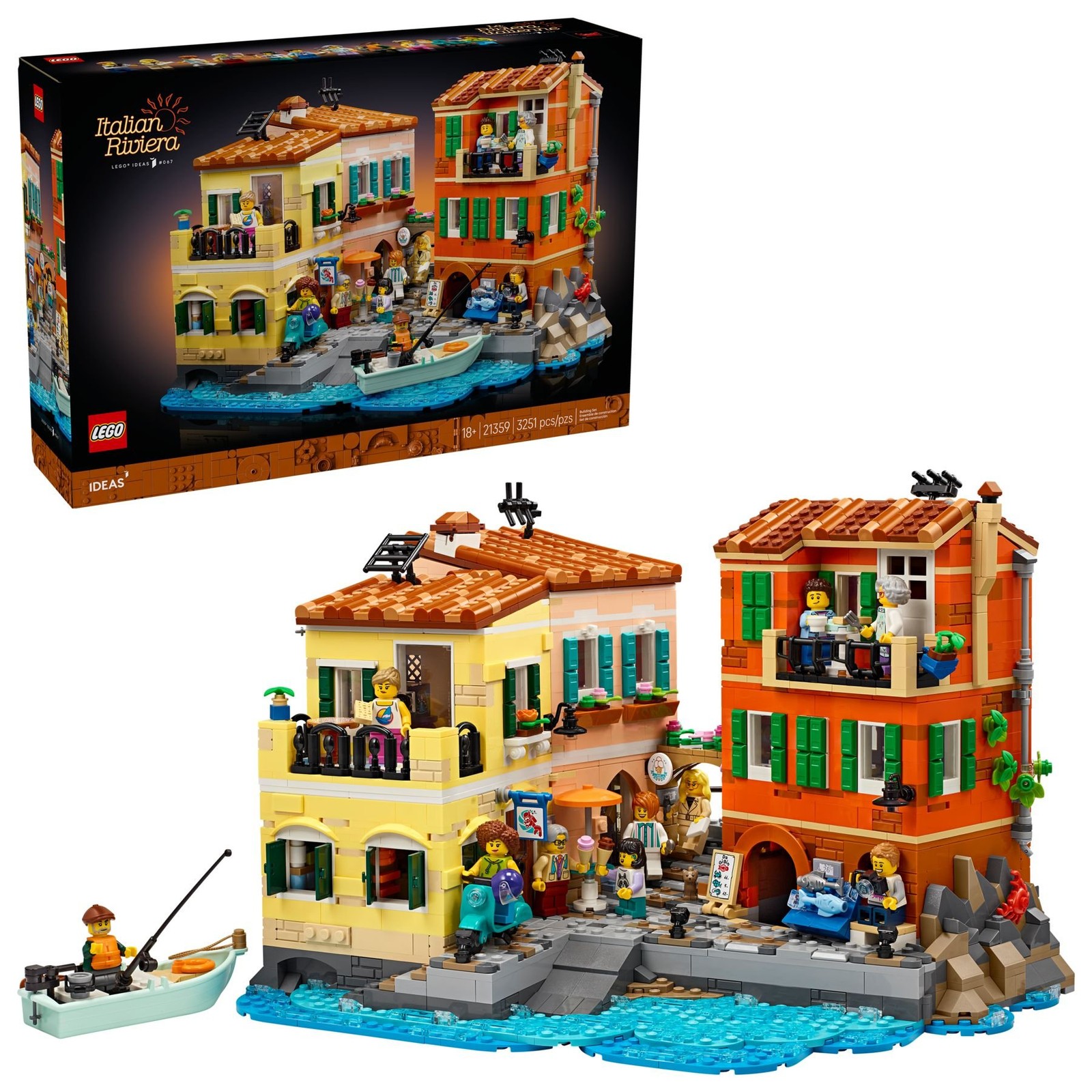 LEGO Ideas 21359 Die Italienische Riviera - NEU & OVP - Bild 2