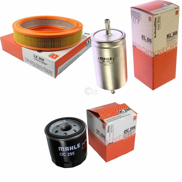 Mahle / Knecht Kraftstofffilter KL 60 Luftfilter LX 208 ÖLfilter OC 295-image