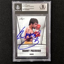 Manny Pacquiao Cards, Rookie Cards, Autographed Memorabilia and More 10