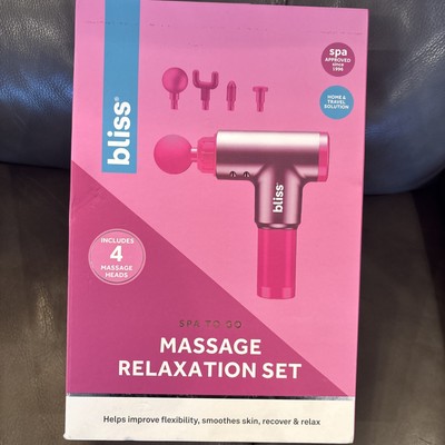 Bliss Massage Relaxation Set Spa To Go new open box 