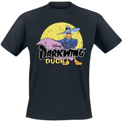 Darkwing Duck - Der Schrecken der Bösewichte T-Shirt Herren Pose schwarz XL
