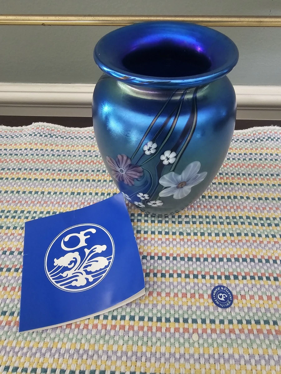 【70sヴィンテージ】Orient&Flume 花瓶 orient flume art glass products for sale | eBay