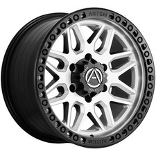 Artem Off-road Ab1 Grimlock 20x10 6x135 -19mm Silver Wheel Rim 20 Inch