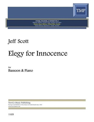 Jeff Scott | Elegy for Innocence | Buch | TrevCo Varner Music