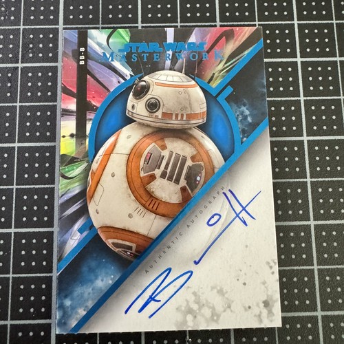 2022 Topps Star Wars Masterwork - BB-8 / BRIAN HERRING - Auto /99