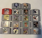 Lot of 18 Nintendo 64 N64 Games