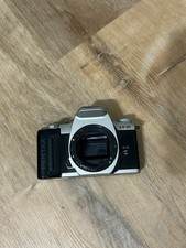 PENTAX ZX-50 35mm SLR Film Camera Body Only Silver/Black UNTESTED