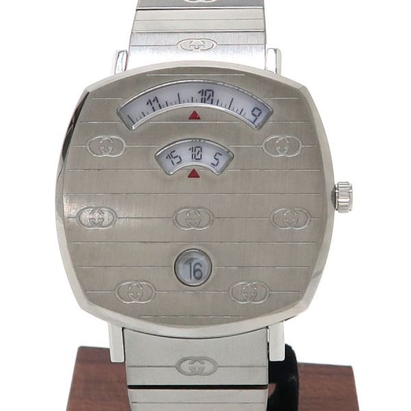 GUCCI クォーツ 腕時計 GUCCI Grip Watch 157.4 Quartz Case Size 35mm - Used Watch #32225