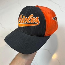 Starter Baltimore Orioles Hat Mens Vintage 90s MLB Nylon Snapback Cap USA Made