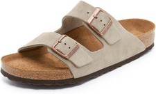 BIRKENSTOCK ARIZONA TAUPE 1301 REGULAR FIT SOFT FOOT BED