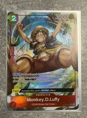One Piece TCG - Monkey.D.Luffy OP06 - 013 Englisch
