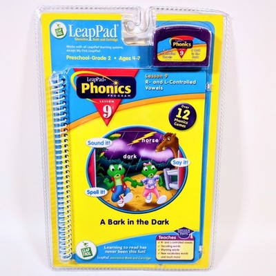 LeapPad Phonics Program Lesson 9 R- & L-Controlled Vowels Game Book Cartridge