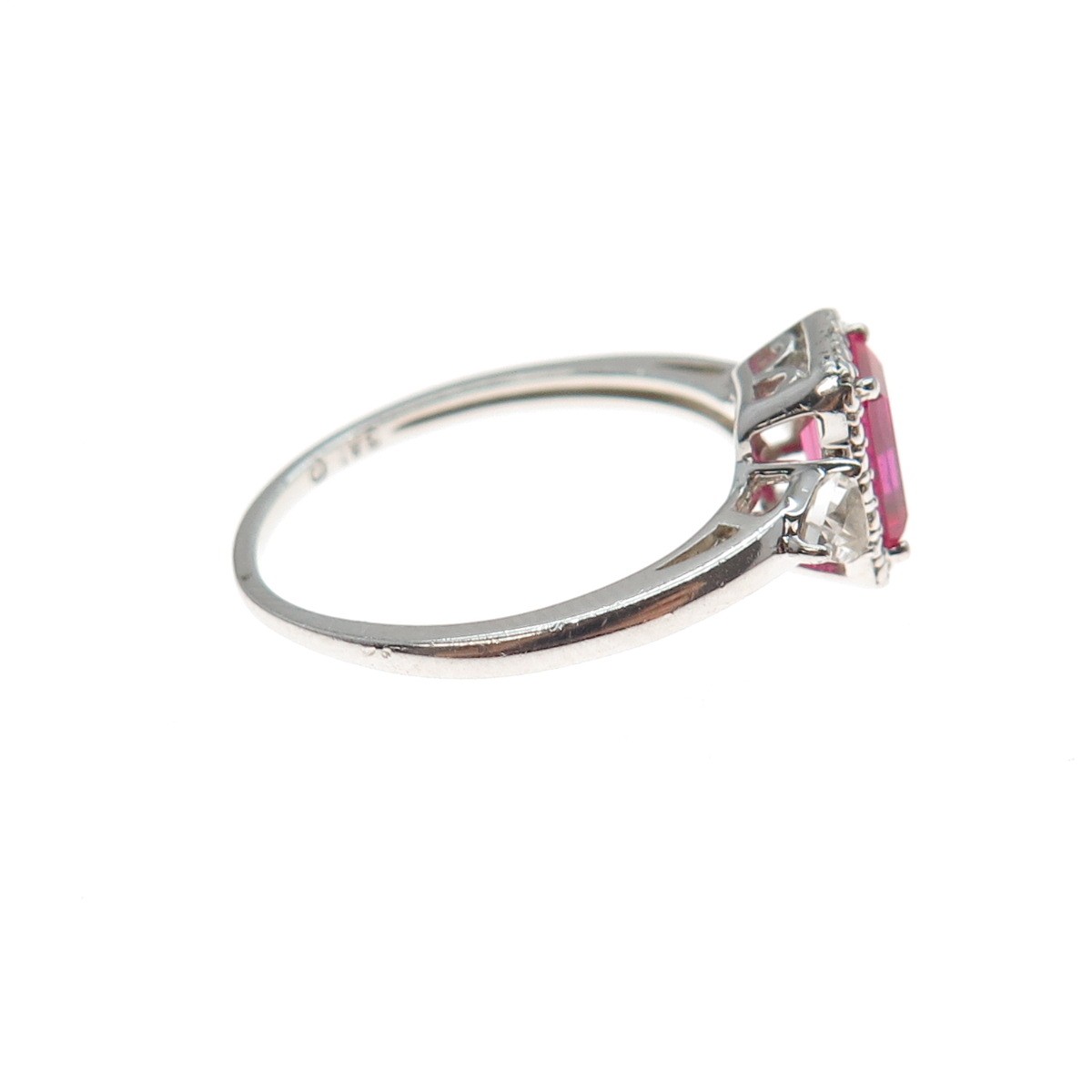 SAI 925 Sterling Silver Lab-Created Ruby & Real W… - image 6