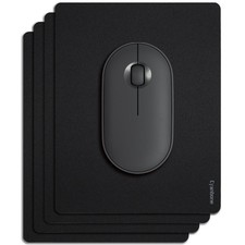 Mini Mouse Pad Small Size 4 Pack, Portable Mouse Pad for Laptop Waterproof, C...