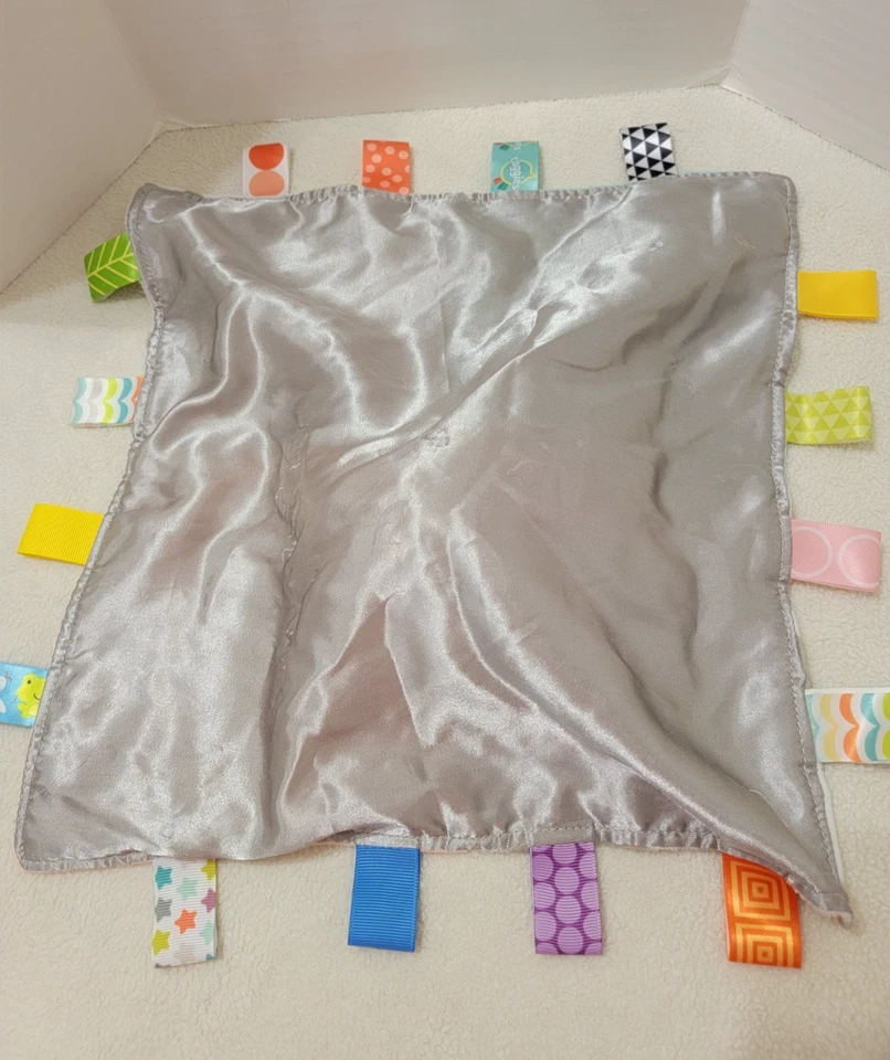 Manta de seguridad Taggies Signature Collection vaca felpa Lovey Mary Meyer Foto 2 de 4