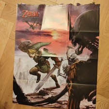 The Legend of Zelda Twilight Princess Poster Map