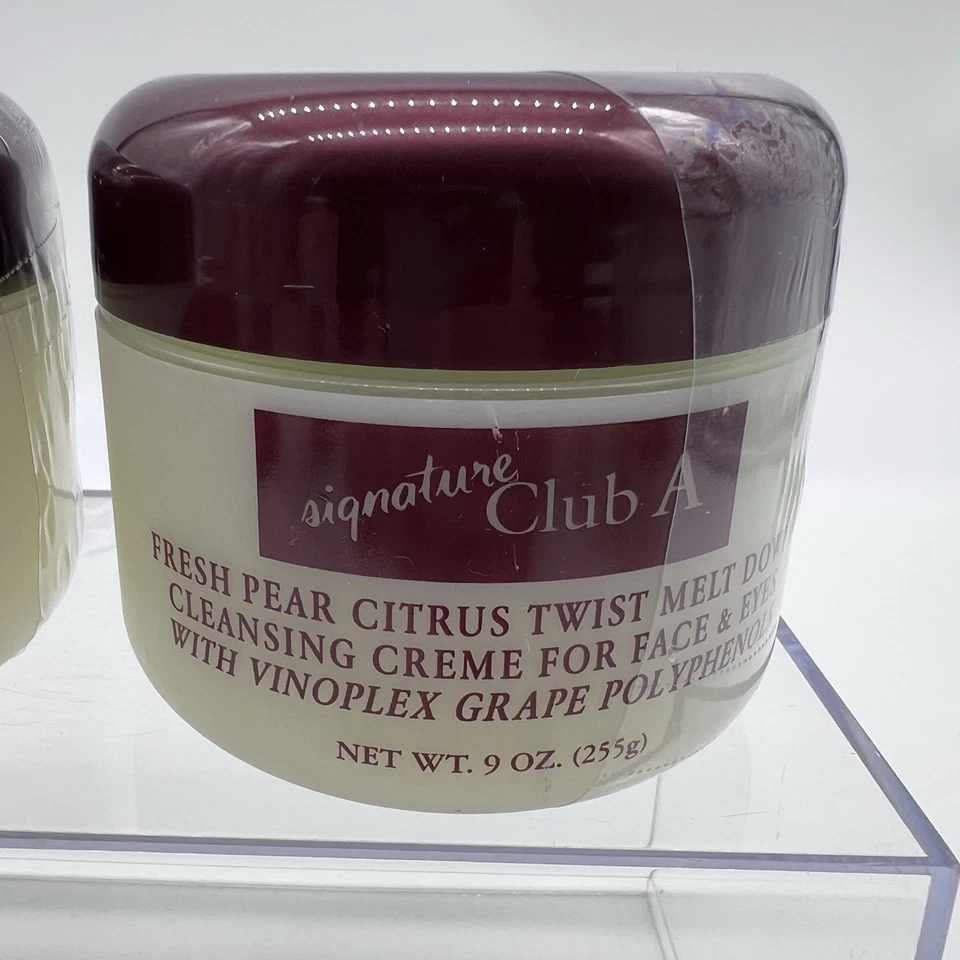 Signature Club A 5 Essentials Vinoplex Fresh Pear Body Crème+Fresh Pear Cleanser - Image 3 of 4