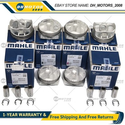 6x Pistons STD/+0.5MM Φ82mm CR 11:1 for BMW E60 E90 E92 323i 525i N52B25 2.5