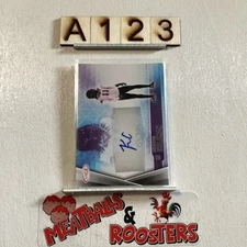 2022 SAGE Low Series Sneak Peek Auto Khari Coleman #SPA-KC Auto Black