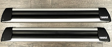 Pair Of 30 Thule Flat Top Roof Rack Ski Snowboard No Keys Or Hardware