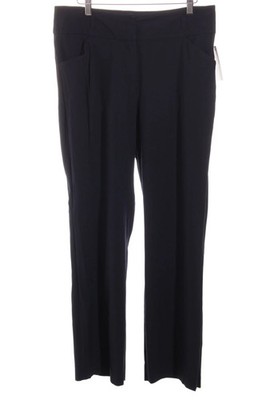 Apriori Stoffhose Damen Hose Viskose Dunkelblau Größe 40 Casual