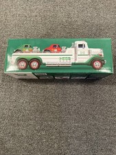 Hess Truck 2022 Flatbed Truck and Hot Rods W/ Led Lights & Sounds 🔥NEW🔥