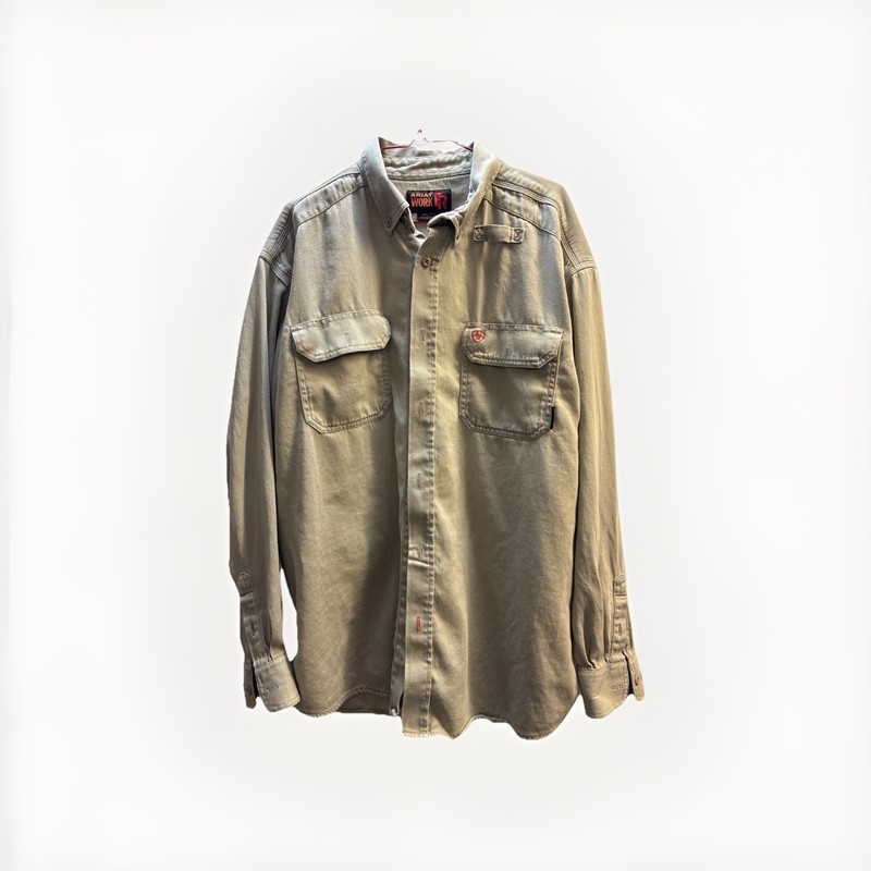 Ariat XXL long Sleeve Fire Retardent Work Shirt