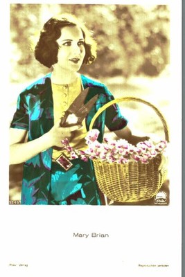 Mary Brian      **  Original colorierte Ross Postkarte  * Nr.  N 268 m
