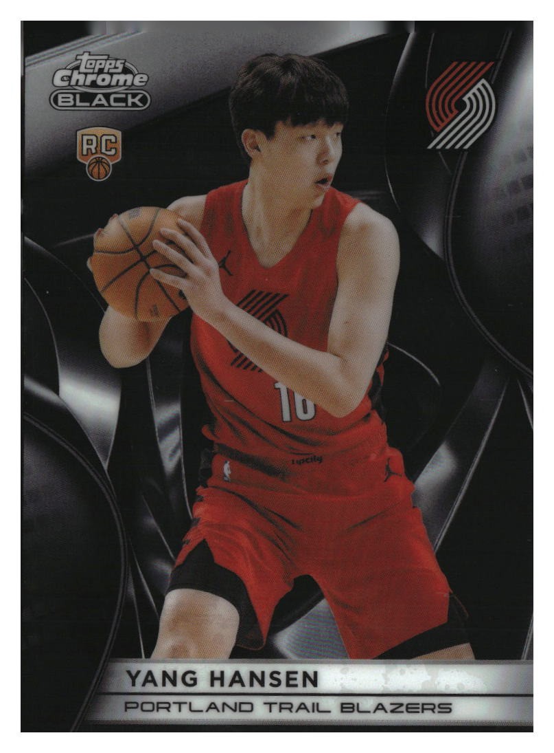 2025-26 Topps Chrome Black #116 Yang Hansen