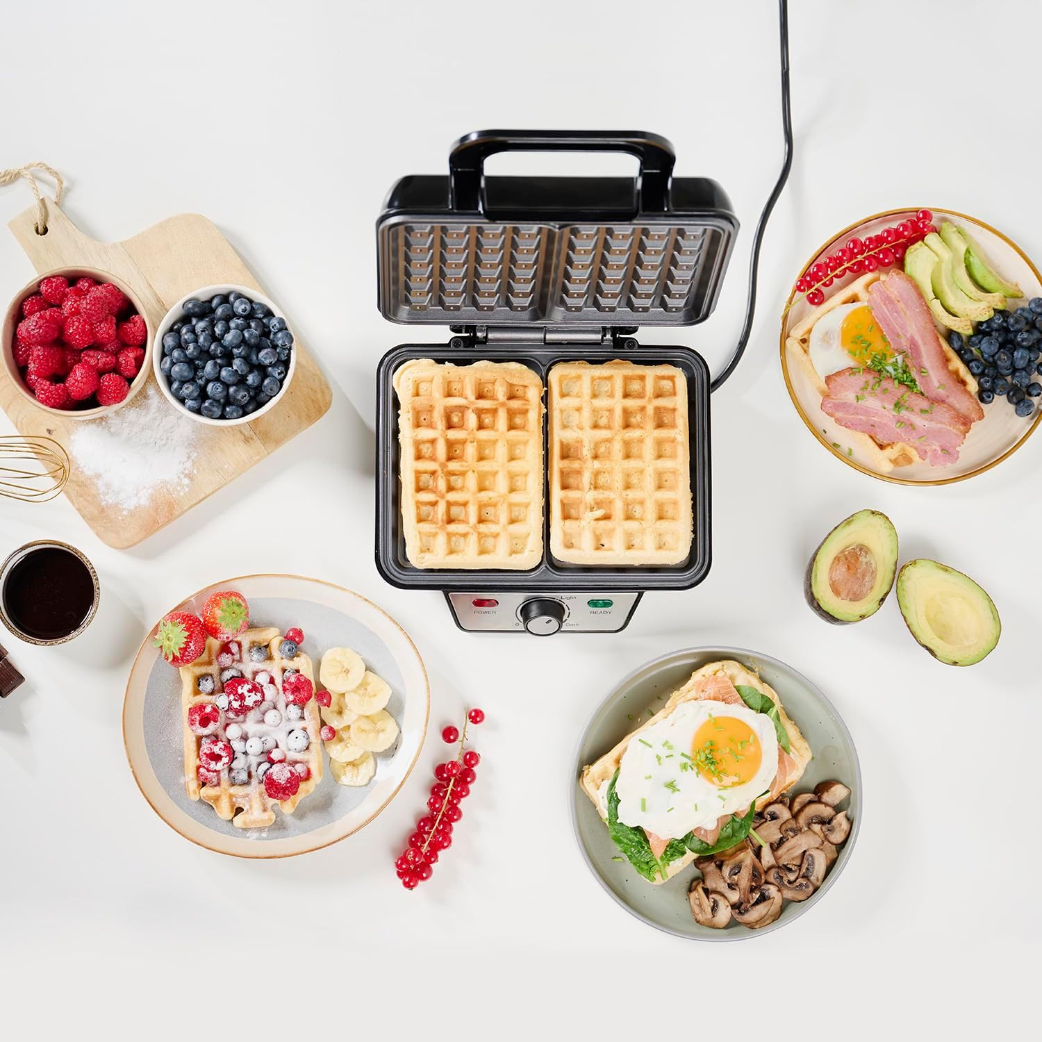Piastra per Waffle in Acciaio: La Soluzione Definitiva per il Brunch - 2