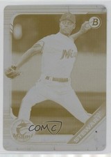 2019 Bowman Draft Printing Plate Yellow 1/1 Will Stewart #BD-49 13iq