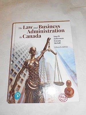 Law and Business Administratio - VERY GOOD