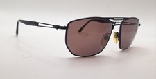 Vintage Sergio Tacchni ST 1006-S Black Pilot Metal Sunglasses FRAMES ONLY Italy