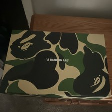 A Bathing Ape Bape Sta Shark Low Top ,base Bl...