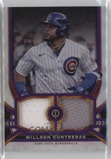 2023 Topps Tribute Dual Relics Purple /50 Willson Contreras #DR-WC 15kr
