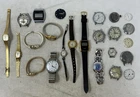 Timex Watch And Parts Lot Watchmakers Liquidation For Parts Or Repair VTG (67)