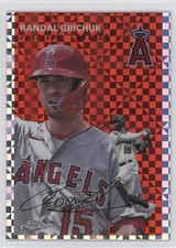 2023 Topps Chrome Platinum Anniversary X-Fractor Randal Grichuk #245 1d4b