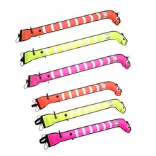 Marcatore Subacqueo Boa Nylon SMB 1 5M e 1 2M Forma Anguilla di Mare per Sicurez