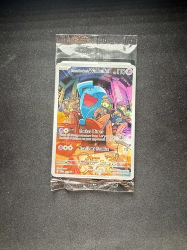 Pokémon TCG Team Rocket's Wobbuffet 203 Black Star Promo Sealed Destined Rivals