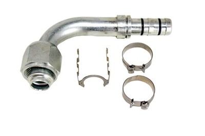 Automotive AC Hose Fitting EZ Clip #12 Female 90 70R8692