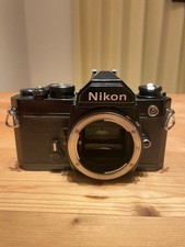 Nikon FM 35mm Film SLR Camera Body Black Film Camera JP