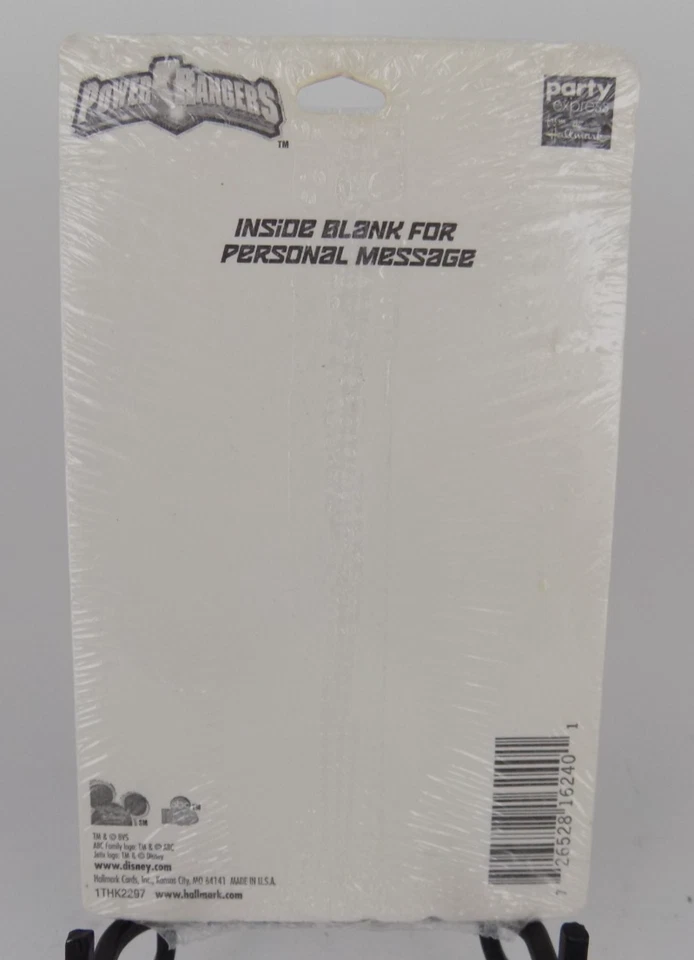 SEALED VINTAGE Power Rangers 8 Thank You Cards Hallmark 1993! FREE SHIPPING! - Image 2 of 2