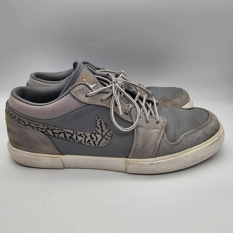 Jordan Retro V.1 Cool Gris/Antracita-Blanco Estampado Elefante 11.5 Foto 4 de 4