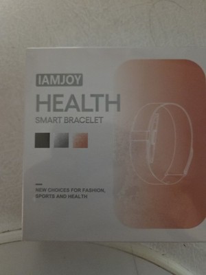 IAMJOY Smart Health Bracelet   New/Sealed-Black