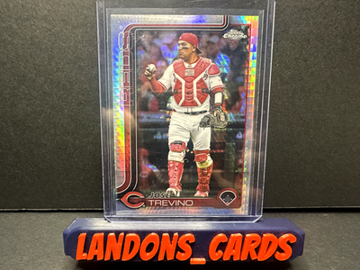 #ad 2025 Topps Chrome Update Jose Trevino Prism Refractor #USC2 Reds $1.70