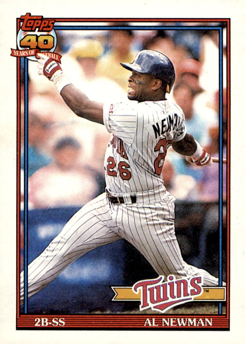 1991 Topps #748 Al Newman