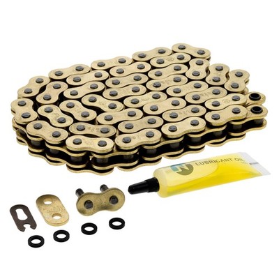 NICHE Gold 520 X-Ring Chain 72 Links With Connecting Master Link Motorcycle