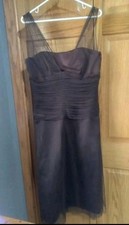 Women's Dress, Espresso Color, Size 10, 'After Six" Brand