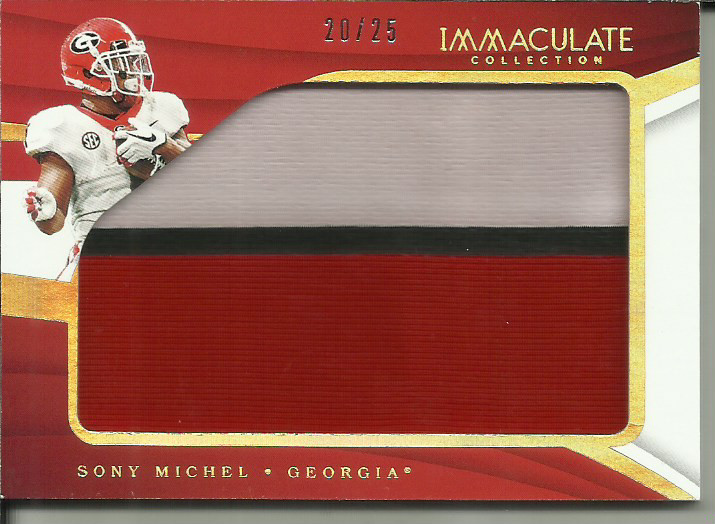 Sony Michel Panini Select Select Swatches Prizm #14 Base